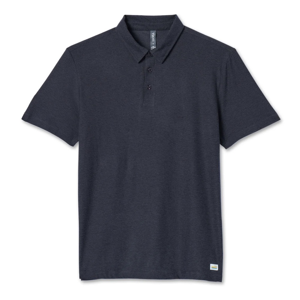 Vuori Strato Tech Polo Shirt Charcoal Heather NEW With Tags Extra Large (XL)